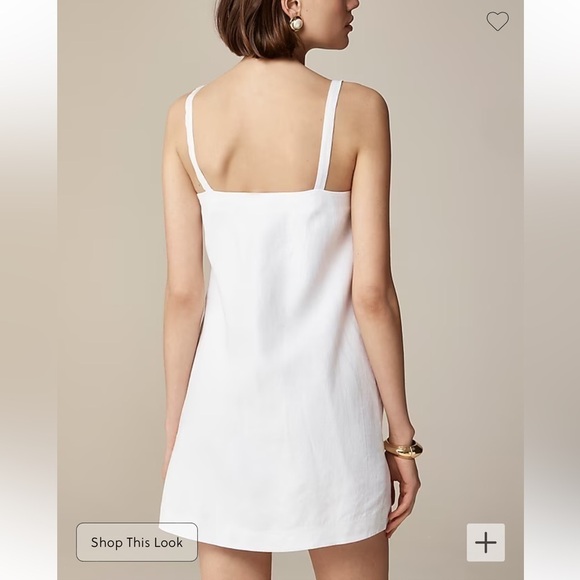 J crew Claudia dress in linen - Picture 3 of 6